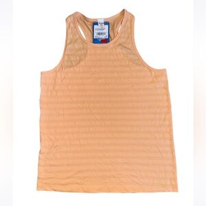 DSG Girls Movement Seamless Mesh Tank Top - Peach - Size XL